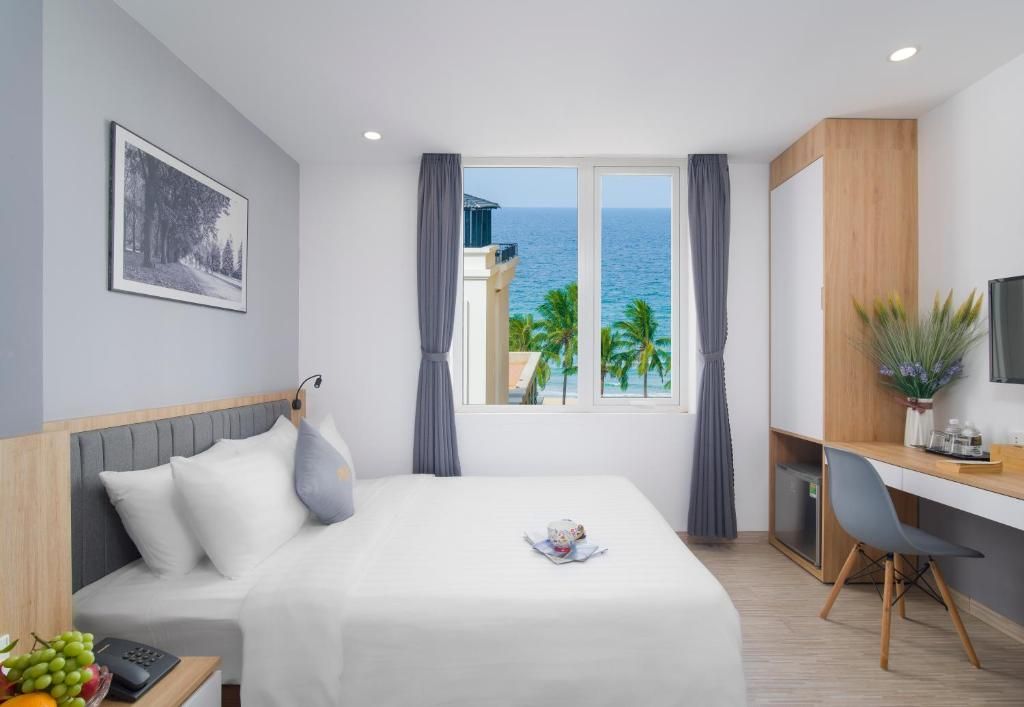 Review Davue Hotel Da Nang: khách sạn gần biển Mỹ Khê, phòng rộng và nhiều tiện ích lưu trú
