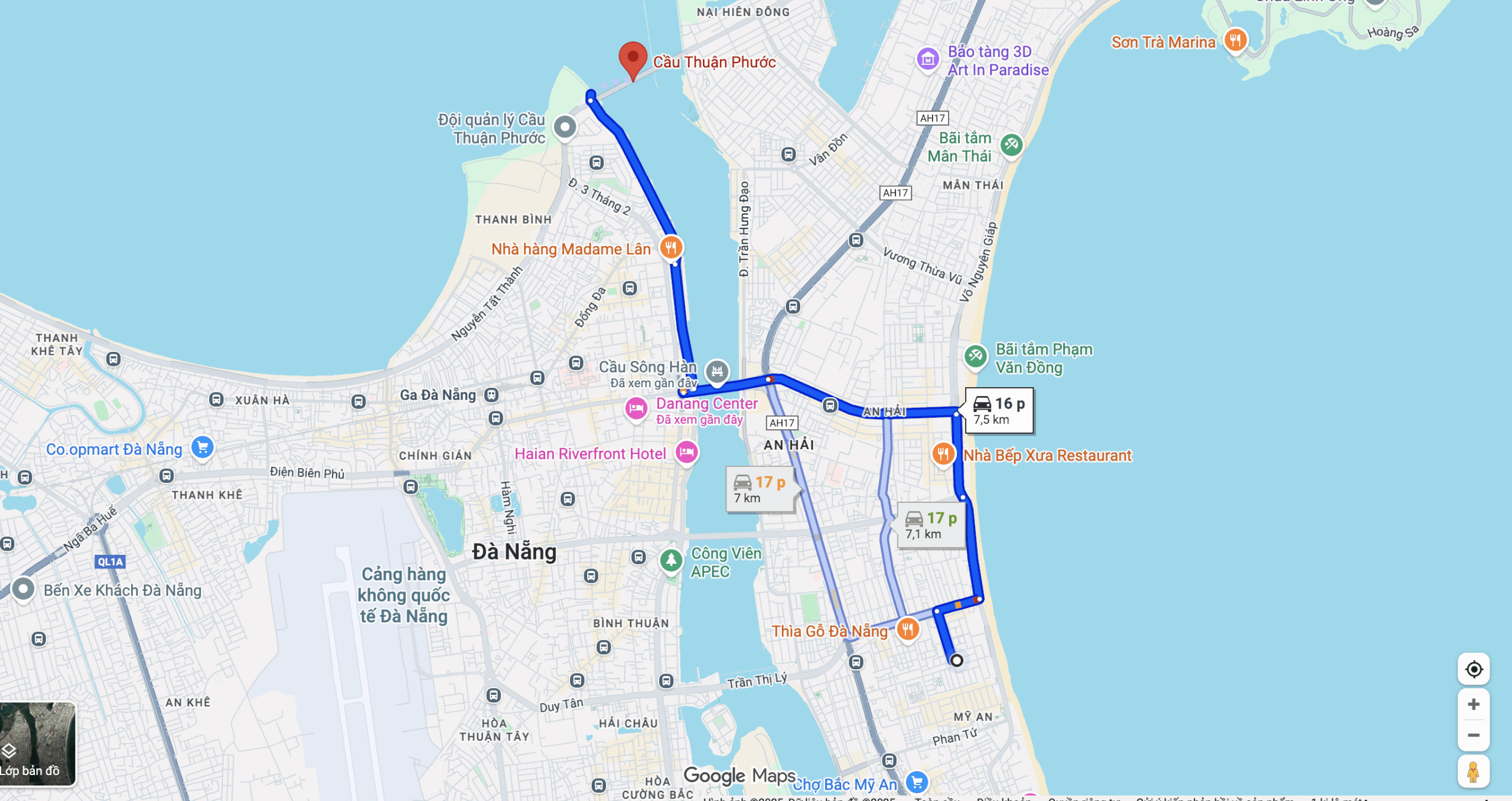 Chân cầu Thuận Phước: Trải nghiệm độc đáo cùng Sunflower Hotel