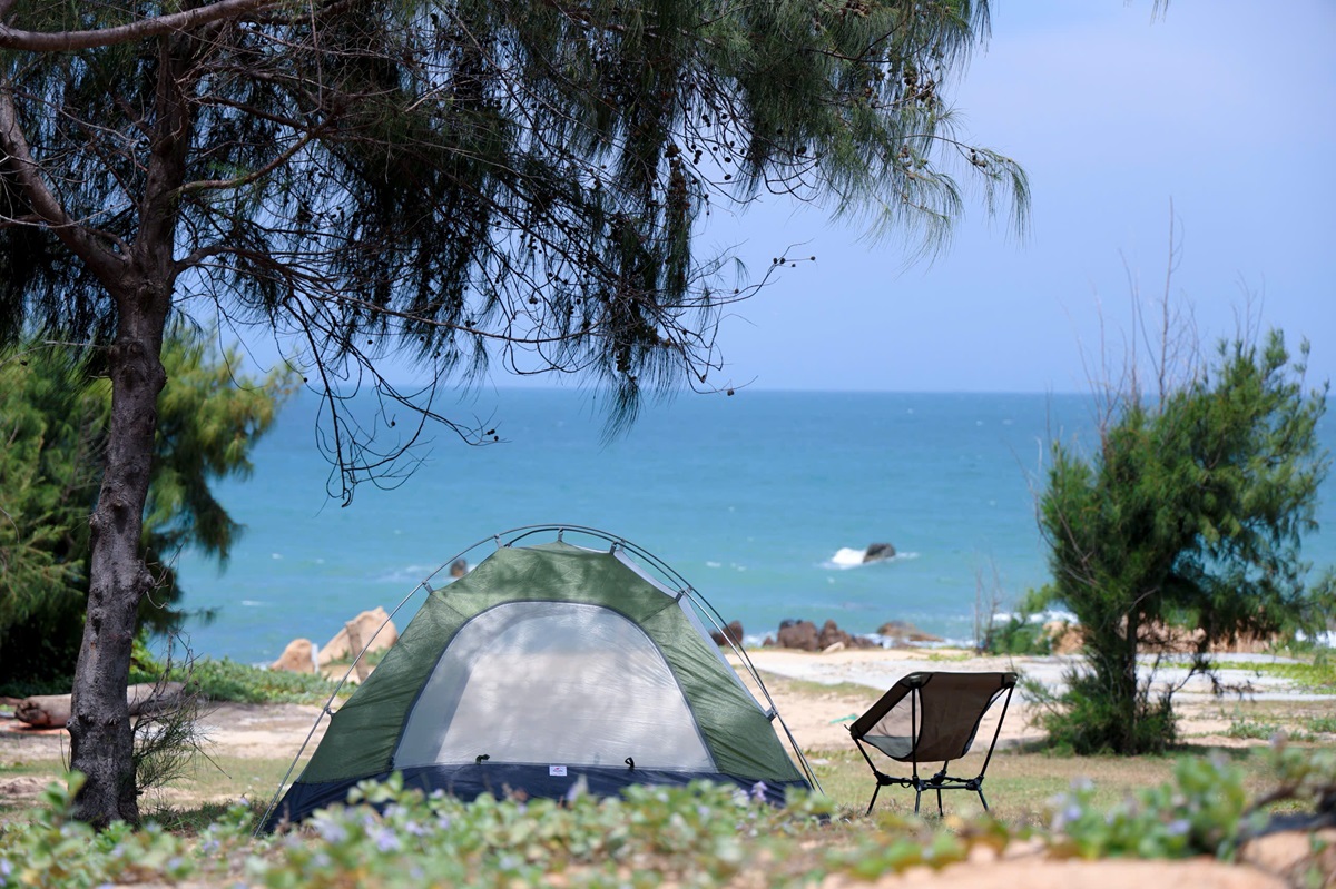 Khu cắm trại bãi Cát Vàng: Trải Nghiệm Du Lịch Hoang Sơ Hấp Dẫn Đà Nẵng