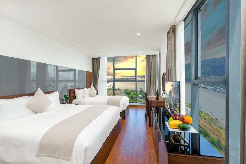 Review Alan Sea Hotel Đà Nẵng: khách sạn 5 sao hiện đại bên bán đảo Sơn Trà