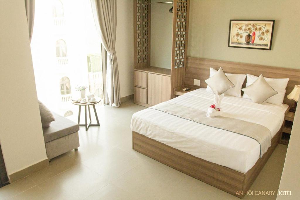 Review An Hoi Canary Hotel: Khách sạn gần biển Mỹ Khê với phòng gia đình rộng tại Đà Nẵng
