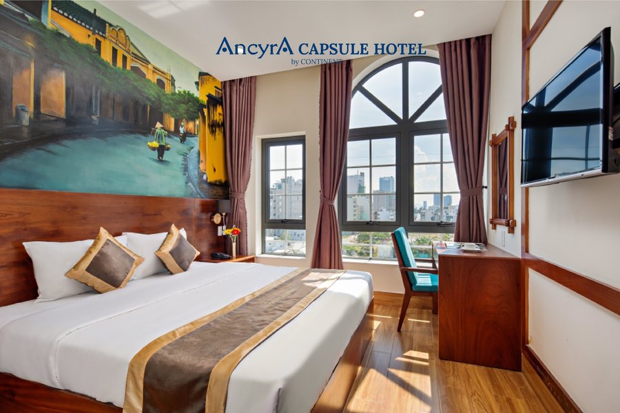 Review AncyrA Capsule Hotel – Backpackers Paradise & Rooftop Bar: khách sạn capsule Đà Nẵng có rooftop bar, gần biển