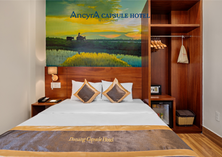 Review AncyrA Capsule Hotel – Backpackers Paradise & Rooftop Bar: khách sạn capsule Đà Nẵng có rooftop bar, gần biển