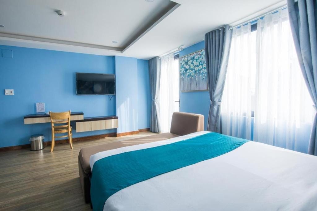 Review Blue Ocean Beachside Hotel Danang: khách sạn 2 sao gần biển Mỹ Khê, giá hợp lý