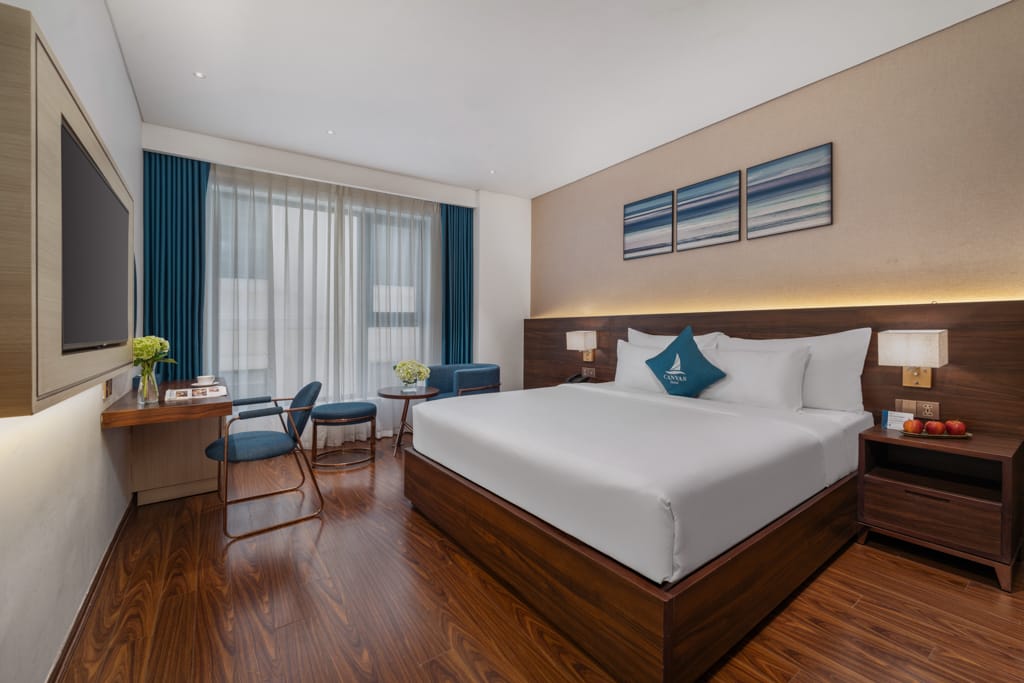 Review Canvas Danang Beach Hotel: khách sạn gần biển Mỹ Khê, nhiều tiện nghi nghỉ dưỡng tại Đà Nẵng