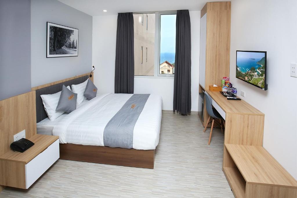 Review Davue Hotel Da Nang: khách sạn gần biển Mỹ Khê, phòng rộng và nhiều tiện ích lưu trú