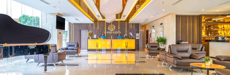 Review Grand Gold Hotel Đà Nẵng: phòng view biển, tiện nghi và giá tham khảo 2026