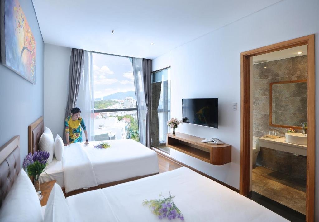Review Hải Triều Hotel Đà Nẵng: Khách sạn 4 sao gần biển Phước Mỹ, giá tốt