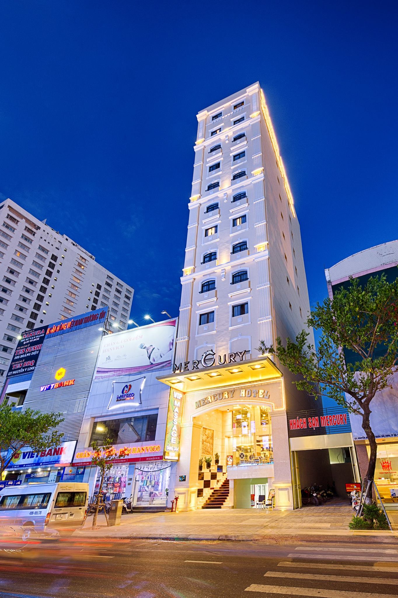 Review Mercury Beach Hotel Danang: vị trí, phòng ở, tiện ích và giá tham khảo