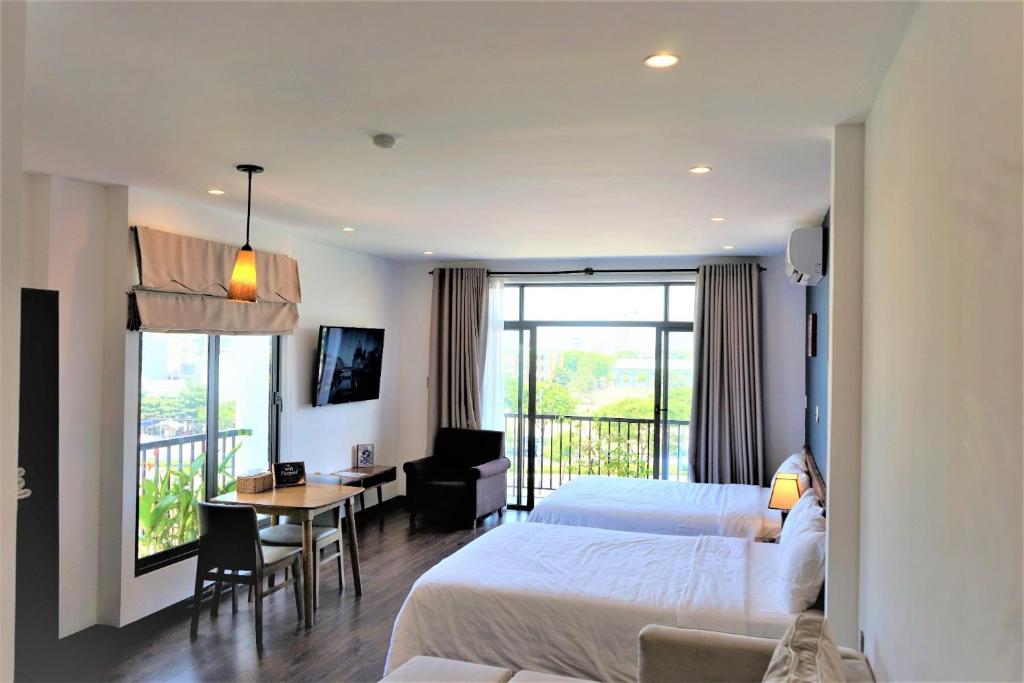 Review Oasis Hotel & Apartment Đà Nẵng: khách sạn căn hộ gần biển Mỹ Khê