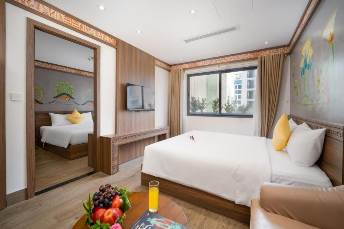 Review Pharaoh Boutique Hotel Danang: vị trí, tiện nghi, hạng phòng và trải nghiệm lưu trú