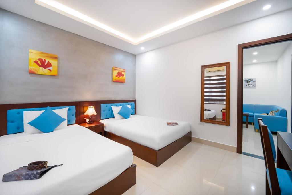 Review Platinum Beach Hotel Da Nang: khách sạn 3 sao gần biển Mỹ Khê