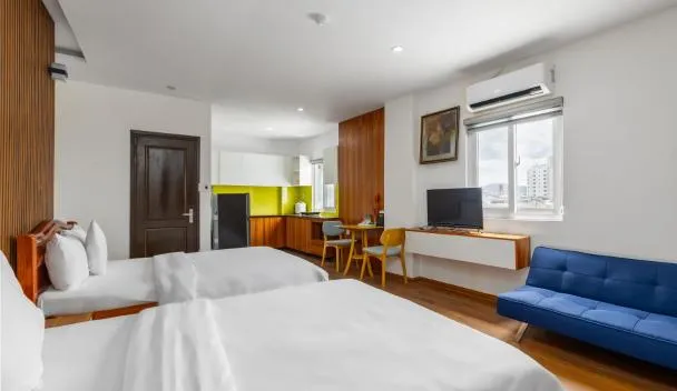 Review Saluton Apartment: Căn hộ lưu trú gần biển Mỹ Khê cho nhóm trẻ tại Đà Nẵng