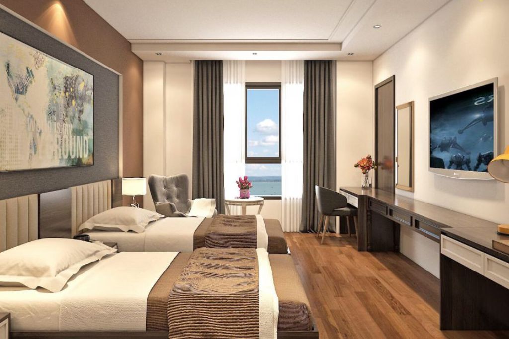 Review Santa Luxury Hotel: 7 hạng phòng, tiện ích và vị trí gần biển Mỹ Khê