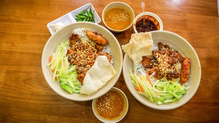 Top 12 quán bún thịt nướng Đà Nẵng ngon được yêu thích nhất
