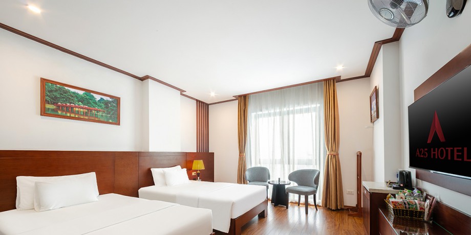 Review A25 Hotel – 137 Nguyen Du Da Nang: khách sạn 3 sao trung tâm Hải Châu, tiện nghi đủ dùng