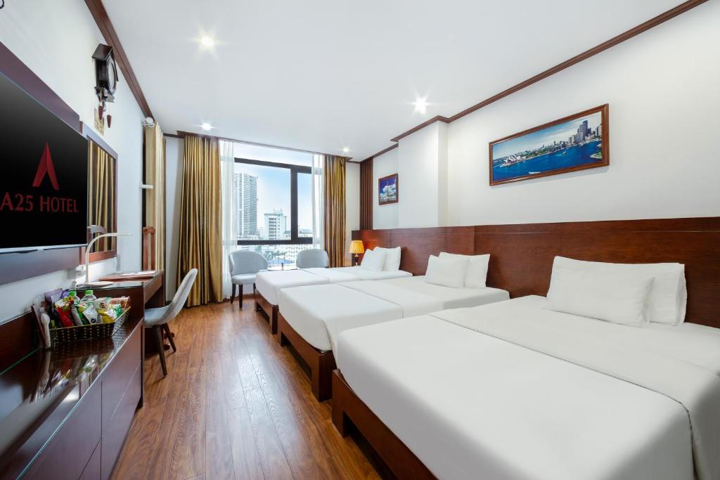 Review A25 Hotel – 137 Nguyen Du Da Nang: khách sạn 3 sao trung tâm Hải Châu, tiện nghi đủ dùng