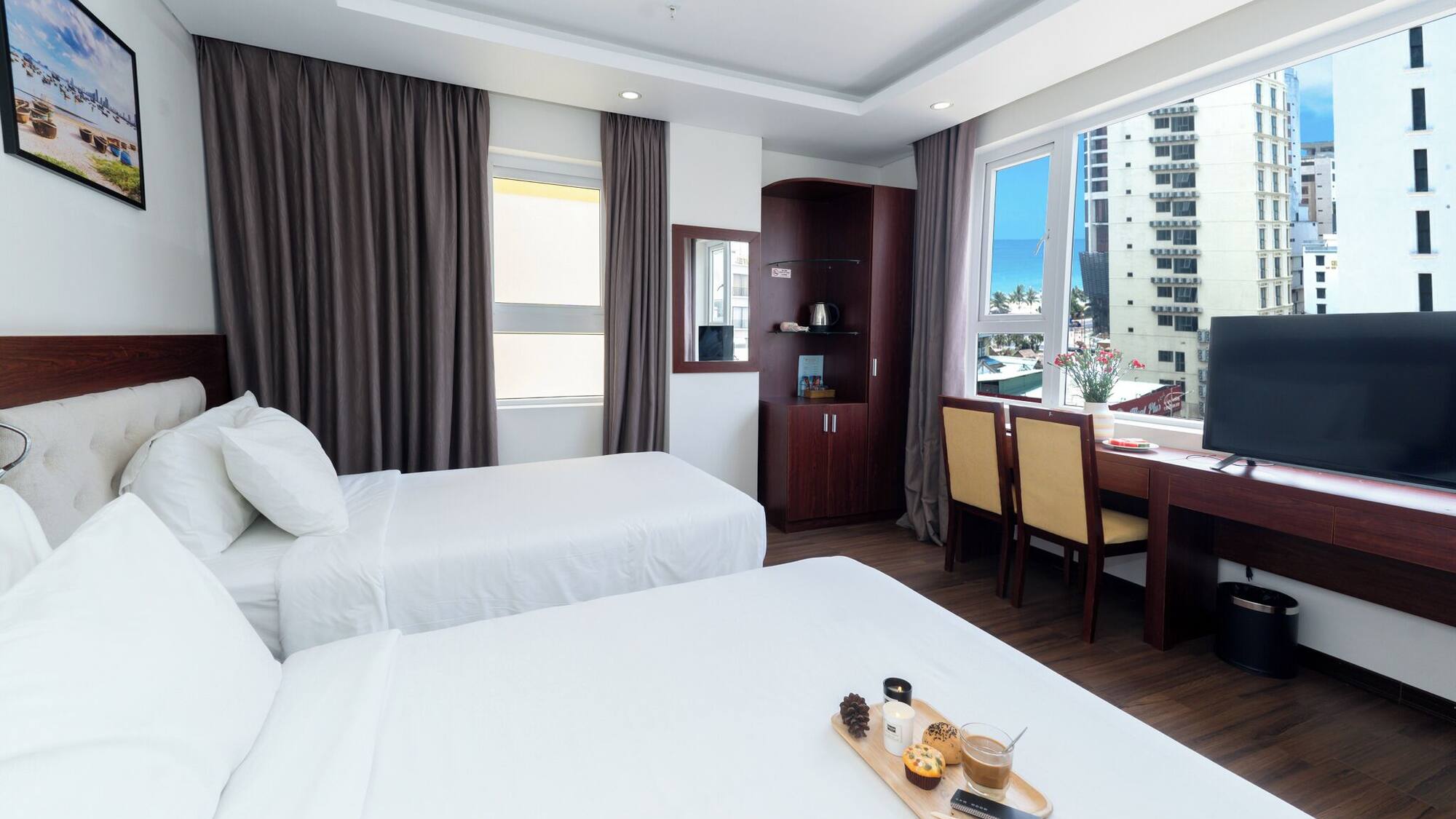 Review Ngoc Minh Hotel: khách sạn 2 sao tại khu Xuân Hà Đà Nẵng có gì?